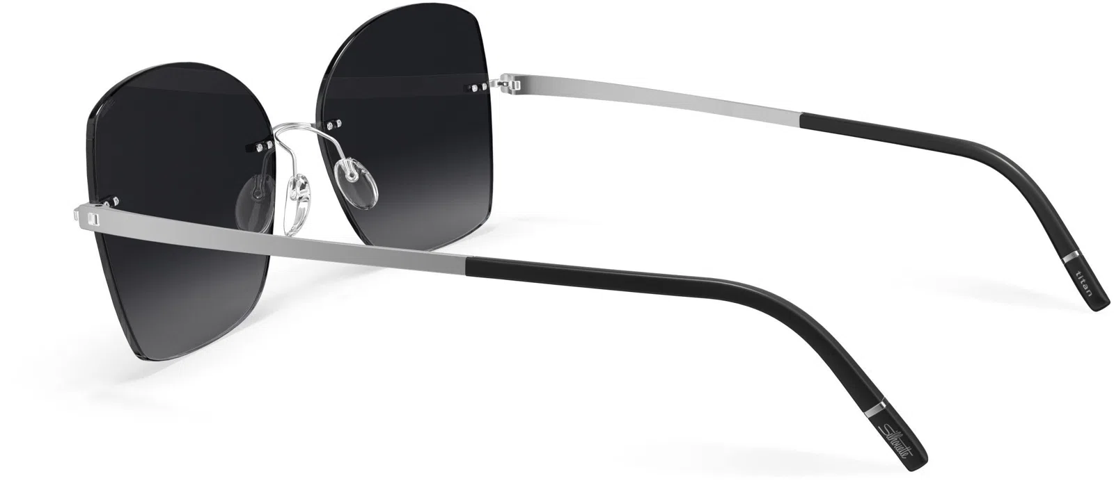 Silhouette Terranea Rimless 8193 Sunglasses - view 6